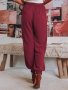 Дамски ежедневни панталони с шнурове с джоб, 5цвята, снимка 17