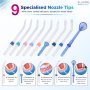 Elevon Premium семеен зъбен душ иригатор Flosser Kit за стоматологични грижи, снимка 3