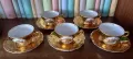 Vintag. Старинен(нов) позлата 24 кар. Немски сервиз за малко кафе, мока, еспресо., снимка 9
