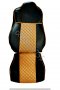 Комплект кожени калъфи тапицерия за седалки - DAF XF 105 , снимка 3