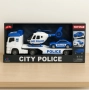 Автовоз с полицейски коли и хеликоптер, "City Police Transporter", снимка 5