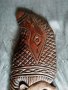 стара дървена маска, снимка 3
