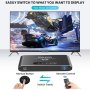 HDMI превключвател 5 в 1 изход с дистанционно управление, снимка 6