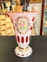 Чешка - Бохемска ваза / Бохемия. №7879, снимка 2