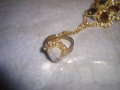 ПОЗЛАТЕН с КРИСТАЛИ ЕТНО-СТИЛ НАКИТ в ИНДО-ПЕРСИЙСКИ СТИЛ ГРЪВНА с ПРЪСТЕН към НЕЯ 27864, снимка 3