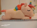 Спящ плюшен еднорог., снимка 5