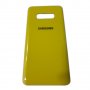 Заден капак, панел стъкло за Samsung Galaxy S10e / жълт, снимка 1 - Резервни части за телефони - 35259771