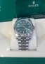Rolex Datejust Oyster, 41 mm,mint green dial and a Jubilee Oystersteel and white gold 126334, снимка 3