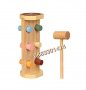 Образователна дървена играчка с чук , снимка 1 - Образователни игри - 39866215
