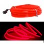 Интериорна LED лента за кола, 2м., 12V, червен, снимка 1 - Аксесоари и консумативи - 33256892