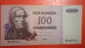 Банкнота 100 марки Финландия 1976, снимка 1 - Нумизматика и бонистика - 43854754
