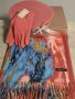 Комплект съдържащ кашмирен шал, барета , ръкавици и луксозна кутия, снимка 9
