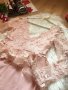 Нова розова рокля с дантела, снимка 5