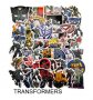 50 БР Трансформерс transformers самозалепващи лепенки стикери за украса декор картонена торта и др, снимка 1 - Други - 37588651