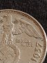 Сребърна монета 2 райхсмарки 1937г. Нацистка Германия Трети Райх с СХВАСТИКА за КОЛЕКЦИЯ 42072, снимка 9