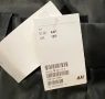 Черен панталон H&M имитация на кожа с джобове, снимка 5