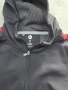 Under Armour мъжки суичър с цип и качулка – XL – Черен с червени детайли black red, снимка 6