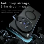 Магнитен Калъф за vivo X300 Pro 5G- TPU+PC, 4 AirBag ъгли, Анти-пръстови отпечатъци, Вкл. Протектор,, снимка 4