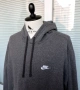 Nike мъжки сив суичър с качулка като ново, размер XL-XXL, снимка 3