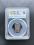 Сертифицирана сребърна монета 1 бу 1859-1868 PCGS UNC Detail , снимка 3