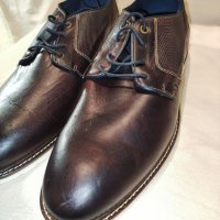 Стилни мъжки обувки от естествена кожа Sondag& Sons №46, снимка 3 - Ежедневни обувки - 26457073