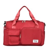  Пътна чанта за Ръчен багаж 40 х 25 х 20 см Розова/Тъмно Синя/ Черна, снимка 5 - Куфари - 43900610