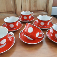 Руски порцелан чаши за чай, снимка 7 - Други ценни предмети - 36437826