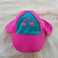 Плажна шапка със защита на вратлето 1-2 години, снимка 13 - Бебешки шапки - 40373735