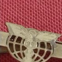 Винтидж Арт брошка Авиокомпании майсторска изработка накит украшение 40929, снимка 3 - Други - 43725728