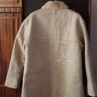 Леко палто имитация на кожа, снимка 6 - Палта, манта - 26456360