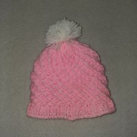Ръчно плетени бебешки шапки, снимка 3 - Бебешки шапки - 35073308
