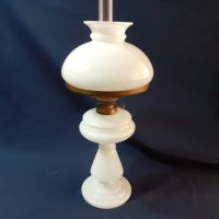 Стилна  старинна Немска газена лампа , снимка 1 - Антикварни и старинни предмети - 32247990