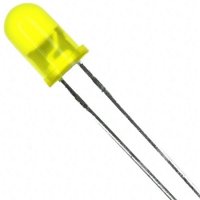Светодиод 5MM жълт, LED F5, къси изводи, снимка 1 - Друга електроника - 38140241