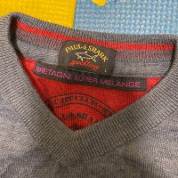 ''Paul & Shark''оригинален мъжки пуловер М размер, снимка 3 - Пуловери - 43354180