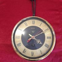 Стар стенен часовник , снимка 4 - Антикварни и старинни предмети - 36453052