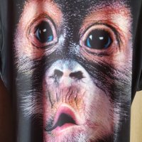 Monkey faces size M , снимка 2 - Тениски - 40762849