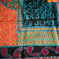 Дамски копринен шал Jean - Louis Scherrer,Шарлот,Спар, снимка 3 - Шалове - 38643736