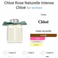 Chloe Rose Naturelle Intense 2022 , снимка 2 - Дамски парфюми - 38479026