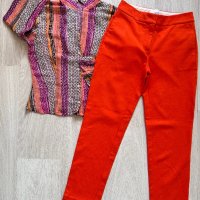 Бутиков панталон Jucca & нежна къса риза , снимка 6 - Панталони - 43575287