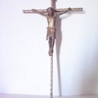 Стар бронзов кръст 2, снимка 1 - Антикварни и старинни предмети - 27380168