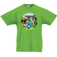 Детска тениска майнкрафт Minecraft 4, снимка 2 - Детски тениски и потници - 32697464