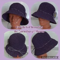 Плетена шапка Панама, снимка 2 - Шапки - 33038149