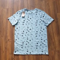 Страхотна мъжка тениска JACK & JONES  размер XL ,нова с етикет, снимка 4 - Тениски - 37383910
