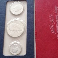 сет американски монети 1976, снимка 3 - Нумизматика и бонистика - 43955494