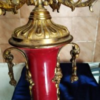 стар бароков свещник , снимка 3 - Антикварни и старинни предмети - 26249075