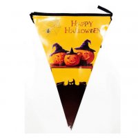 1141 Halloween флагчета парти знаменца хартиен гирлянд Happy Halloween, снимка 4 - Декорация за дома - 26499852