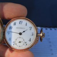 Златен джобен часовник ''Hesperus'' 40 мм, снимка 8 - Антикварни и старинни предмети - 40579668