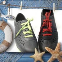 НОВИ!!!Обувки леки,става и за газене вода при риболов,плаж,яхти,лодки и др., снимка 1 - Екипировка - 32987750