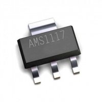 Стабилизатор на напрежение AMS1117-3.3V, AMS1117, снимка 1 - Друга електроника - 37892593