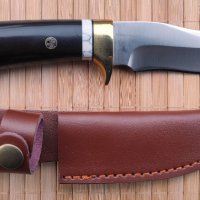Ловен нож /ръчна изработка и стомана D2 /, снимка 1 - Ножове - 43330068